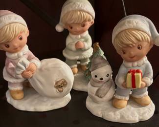 Homco Christmas Figurines