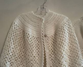 Hand Crocheted girls cape