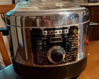 vintage Kenmore automatic heat control deep fryer
