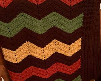 Hand Crocheted Afghan