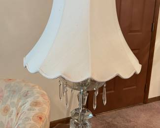 Vintage Crystal Lamp