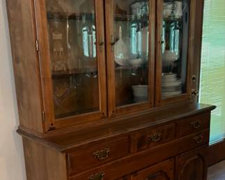 Oak Hutch