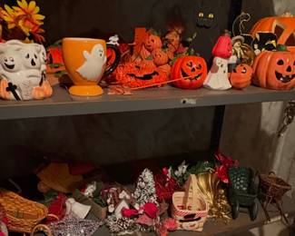 Halloween and Christmas Decorations