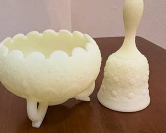 Vintage Fenton Custard Glass