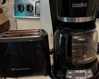 Toastmaster 2-Slice Cool Touch Toaster and Cooks Coffee Marker