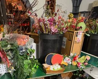 Silk Flowers for arrangements