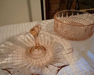 Pink Depression Glass