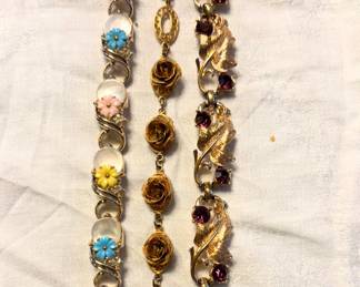 Vintage Mid Century Bracelets