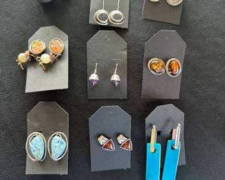 Sterling silver earrings
