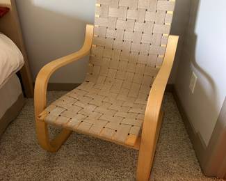 woven side chair