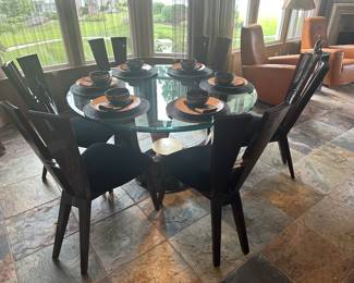 Mirak Inc Dining table and chairs
