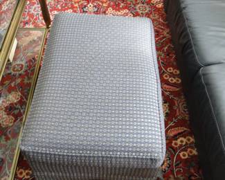 Blue Ottoman