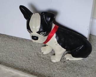 Boston Terrier Doorstop