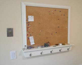 Kitchen corkboard