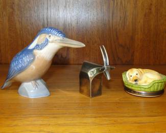 Royal Copenhagen Bird, Dansk Antelope, Dog