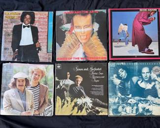 Michael Jackson, Simon Garfunkel, and More Vinyl Records