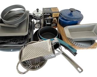 Primula Espresso Maker, Oven Dishes, Baking Sheets, and More Kitchenware