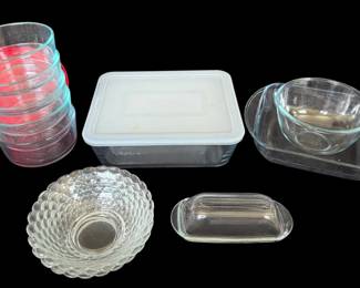 Pyrex Glass Storage Containers