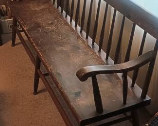 Deacon bench