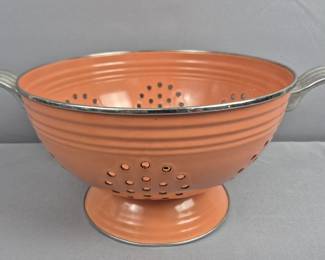 Vintage Genuine Fiesta Enamelware 11 Inch