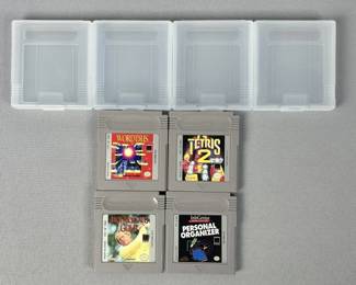 Nintendo Gameboy Cartridge Bundle 4 Games