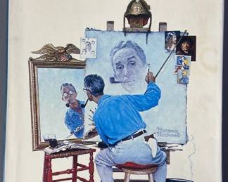 Norman Rockwell Artist Art Book