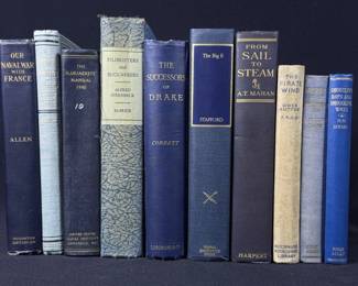 Vintage Maritime/Naval Books Grouping