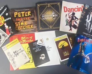 Broadway Musical Books and Playbills