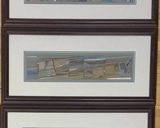 Abstract Art MK 1993 Set of Three