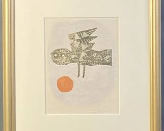 Ulysse by Max Papart Signed Silkscreen Print