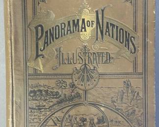 Panorama of Nations Antique Book 1892