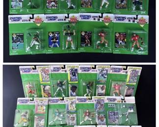 Vintage Unopened Starting Lineup Football Figures