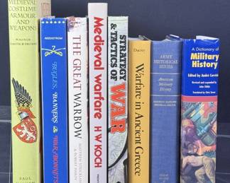 Vintage Military & Warfare History Books