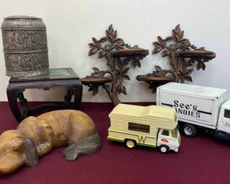 Eclectic Home Decor Sees Tonka Trucks