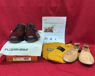 Rare Mens Florsheim Royal Imperial Shell Cordovan Shoe