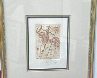Don Quixote by Artist Salvador Dali