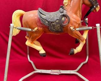 Vintage MidCentury, Spring Rocking Horse