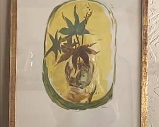 Vase Signed Numbered by George Braque