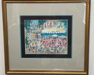 Sacre Coeur by Artist Charles Cobelle