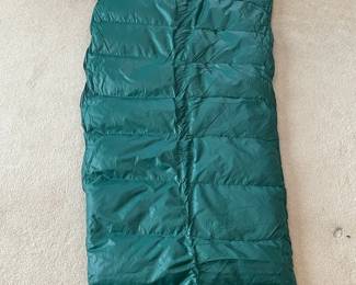 Vintage Eddie Bauer Expedition 1 Lb. Goose Down Sleeping Bag 