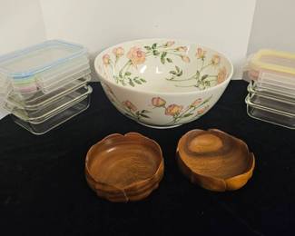 Large Bowl, Glass Storage More