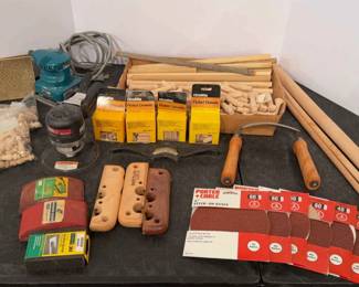 Wood Sanding Lot