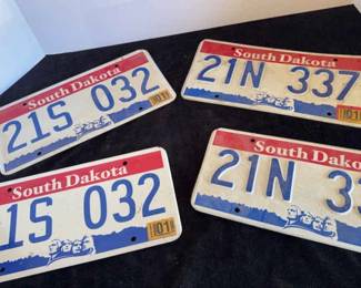 Old License Plates 