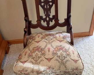 Antique French Country Victorian Style Chair