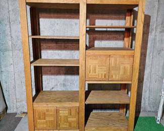 Oak Book Shelf