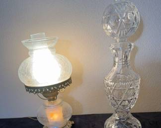 Vintage Hurricane Lamp Other