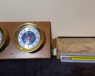 Barometer Clock Sling Psychrometer