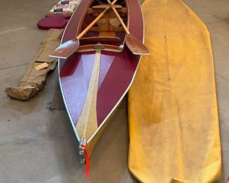  06 Folbot 17 1 2 Wooden Frame Tandem Kayak
