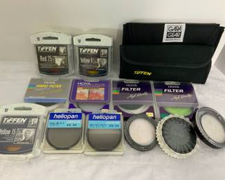 Tiffen, Hoya, Heliopan Camera Filters