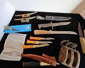 Boatswains Call, Knives  More